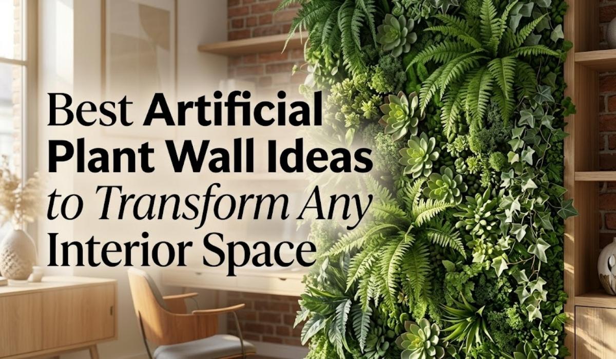 artificial plant wall