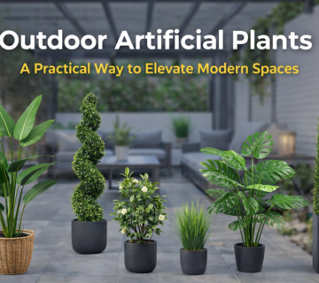 outdoor artificial plants