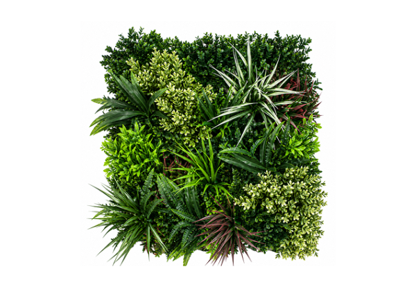Artificial Tropical Mixed Foliage Wall Panel