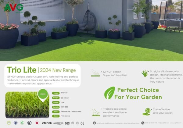 Spec sheet — Trio Lite Premium Artificial Turf